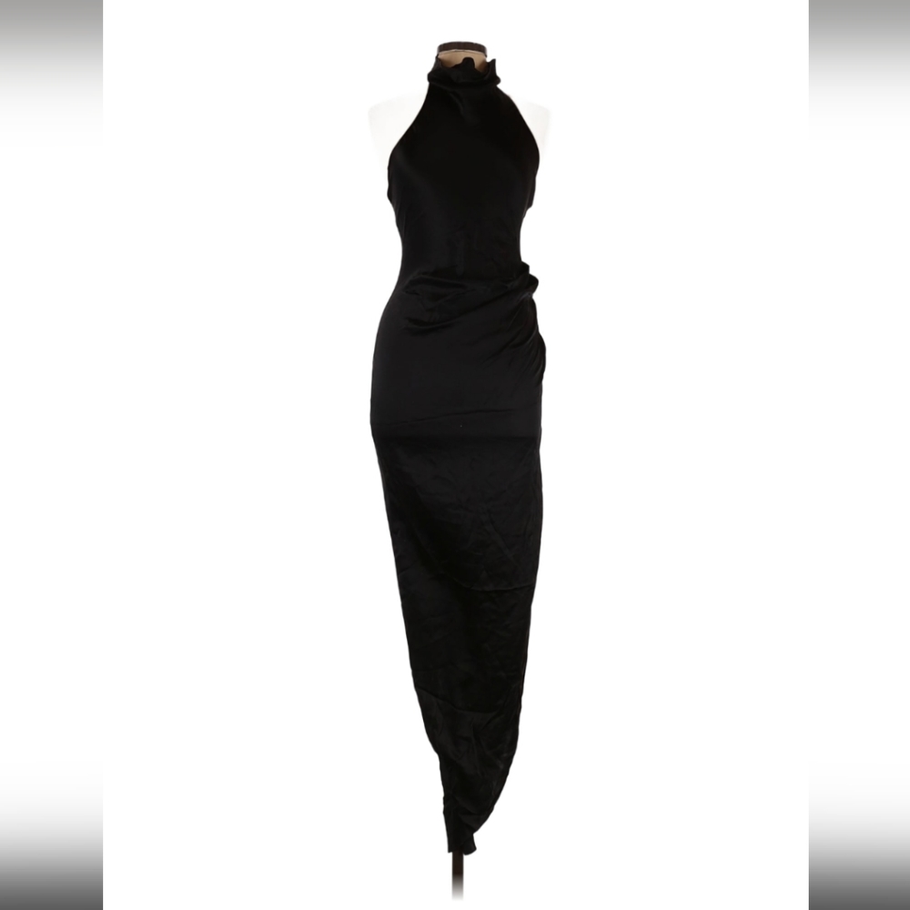 Silk Halter Dress